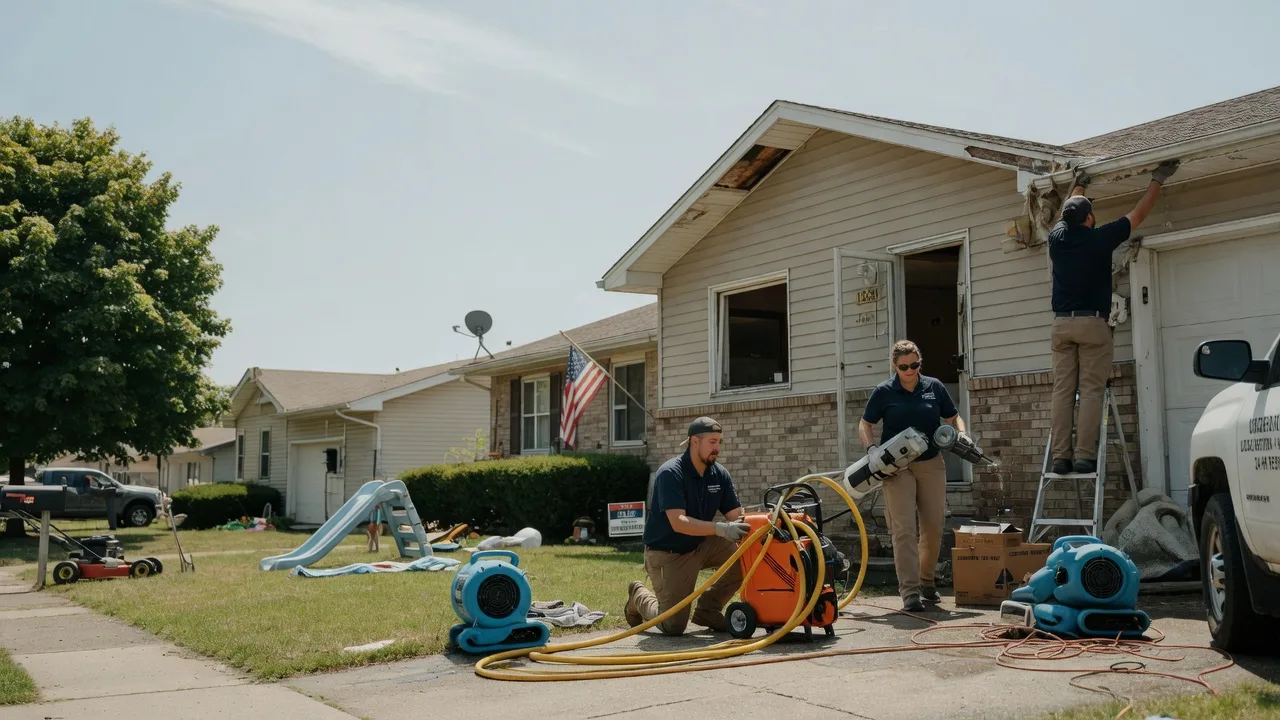 Water Damage Restoration in Lickingville, PA near me
